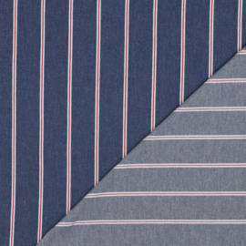 Verhees - Denim - Stripes - Dark Blue