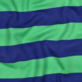 Verhees  - Soft Sweat  - Stripes  - Geese - Blue Green