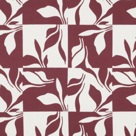 Canvas - Abstract Leaves - Berry