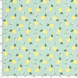 Swimwear Jersey   - UPF 50 - Lemons Mint