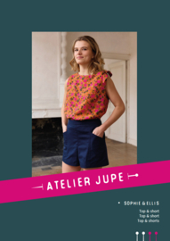 Atelier Jupe -  Atelier Jupe -  Sophie & Ellis Top & Shorts   -  Paper Pattern   - Ned - Eng - Fr.