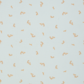 Swafing - Double Gauze -  Tiny Giraffe  - White