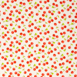 Swafing Double Gauze -  Cherries - Red