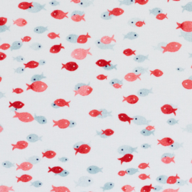 Swafing Tricot Print | Nautical Baby - Fish