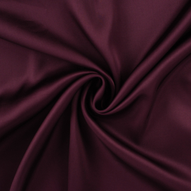 Viscose Satijn - Burgundy - 195