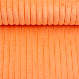 Swafing - Wanja - Brede ribcord - Bekledingstof . Upholstery   - Peach 636