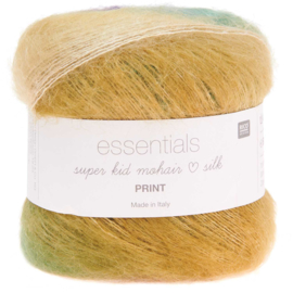 Rico Design | Essentials Super Kid Mohair Loves Silk Print 014