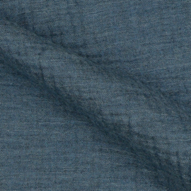 Double Gauze Melange  - Jeans  Melange