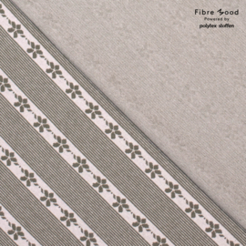 Fibermood - Knit - Gebreid - Jaquard Flowers - Green - Jules/Thea