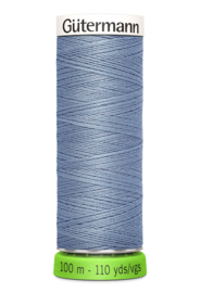 Gutermann - Gerecycled Polyester Garen - 100 meter - 64  - Lentemeer Blauw 