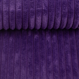 Swafing - Wanja - Brede ribcord - Bekledingstof . Upholstery - Purple 644