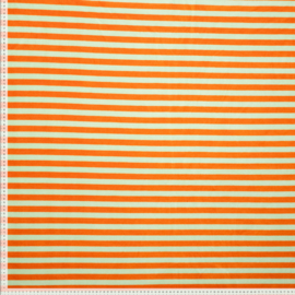 Nicky Velours  - Stripes  -  Orange Mint