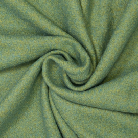 Wool Mix Boucle - Green