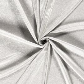 Lurex Stof - Silver  070