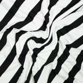 Jogging - Stripes  - Mies &Moos - Black White
