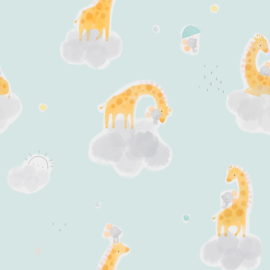 Katia Fabrics - Poplin - Giraffe