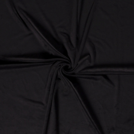 Heavy Velvet Knitted - Black