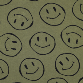 Verhees Textiles - Jogging  -Happy Face  - Army