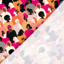 French Terry Print - Women - Multicolor