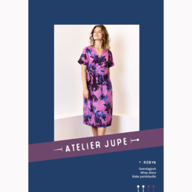 Atelier Jupe - Viscose - Off White with Sun and Abstract Shapes