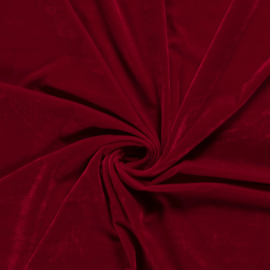 Velvet Stretch  | Dark Red 016