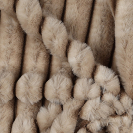 Imitatiebont - Ribbed - Sand