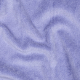 Nicky velours uni | Lavander 043v
