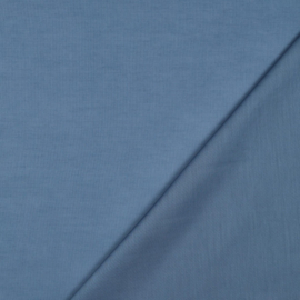 Cotton Voile -  Organic - Blue 036