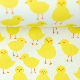 Swafing - Katoen Print - Easter Chickens