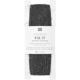 Rico Design |Creative Fix It - Stopwol - Visible Mending - Dark Grey 004