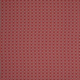 Viscose | Tagas - Swafing | Leaves - Grijs - Rood
