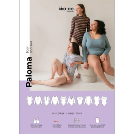 Ikatee Pattern - Paloma - Damesbody - Maat 32 tot  52