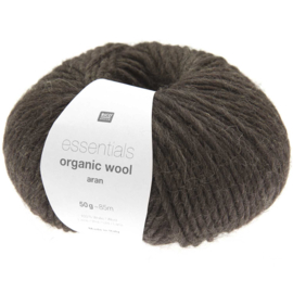 Rico Design - Essentials - Organic Wool Aran - Brown 003