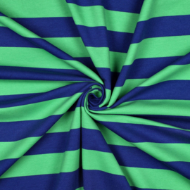 Verhees  - Soft Sweat  - Stripes  - Geese - Blue Green