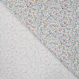 Katoen Print | Flowers | Pastel Colors  001
