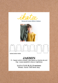 Ikatee Pattern | JASMIN sweatshirt/dress -kids 3/12