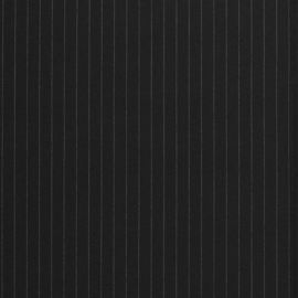 Gabardine Stretch - Pinstripe - Black