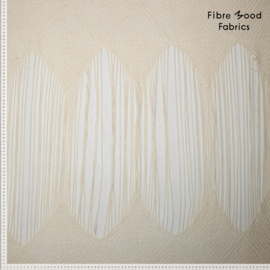 Fibremood  39  - Crocheted . Gehaakt- per paneel 1.50 mtr   - Ecru   - Jax