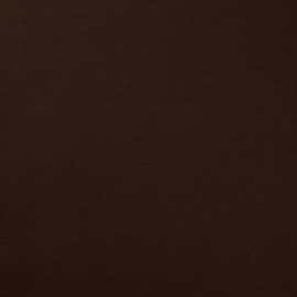 tricot French Terry brushed - Dark Brown  - 580
