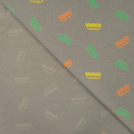 Qjutie - Wafel - Autobus - Grey