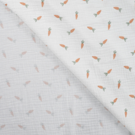 Qjutie - Double Gauze  - Carrots