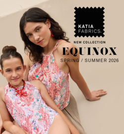 Katia Fabrics - Jersey Tricot - Iguana Flowers