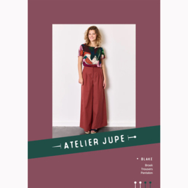 Atelier Jupe -  Atelier Jupe -  Blake TRousers  - Papieren Paper Pattern   - Ned - Eng - Fr.