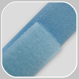 klittenband | licthblauw breedte 20 mm