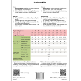 Ikatee Pattern | Brisbane Kids - Overslag of Pullovervest - 3-12jaar - Papieren Naaipatroon