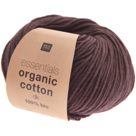 Rico Design - Essentials - Organic Cotton dk - Chocolate 014