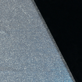 Lurex Stof - Ice Blue 003