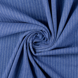 Jeans   - Stripe   - Mid Blue