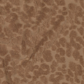 Verhees Textiles - Badstof - Animal Print - Brown