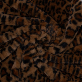 Bont Kortharig - Animal Print - Brown